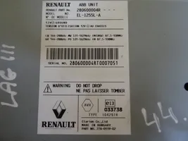Renault Laguna III Panel / Radioodtwarzacz CD/DVD/GPS 280600004R