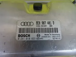 Audi A4 S4 B6 8E 8H Calculateur moteur ECU 8E0907401D