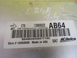 Opel Corsa E Sterownik / Moduł ECU 12669322