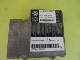 Volkswagen PASSAT B6 Airbag control unit/module 3C0909605N