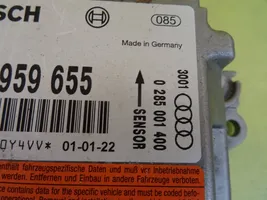 Audi A4 S4 B6 8E 8H Module de contrôle airbag 8E0959655