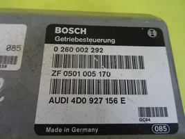 Audi A8 S8 D2 4D Module de contrôle de boîte de vitesses ECU 0260002292