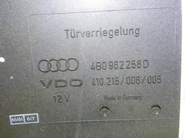 Audi A6 S6 C5 4B Moduł / Sterownik komfortu 4B0962258D