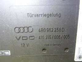 Audi A6 S6 C5 4B Moduł / Sterownik komfortu 4B0962258D