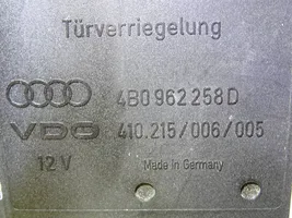 Audi A6 S6 C5 4B Moduł / Sterownik komfortu 4B0962258D