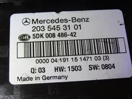 Mercedes-Benz C W203 Moduł / Sterownik komfortu 2035453101