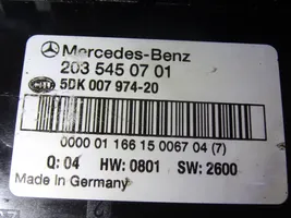 Mercedes-Benz C W203 Unité de contrôle SAM 2035450701