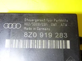 Audi A6 S6 C5 4B Unité de commande, module PDC aide au stationnement 8Z0919283