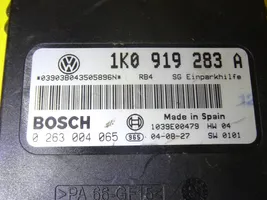 Volkswagen Touran I Pysäköintitutkan (PCD) ohjainlaite/moduuli 1K0919283A
