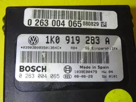 Volkswagen Golf V Pysäköintitutkan (PCD) ohjainlaite/moduuli 1K0919283A