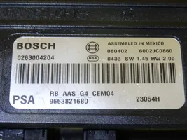 Citroen C3 Sterownik / Moduł parkowania PDC 9663821680