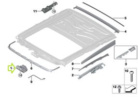 BMW 5 G30 G31 Motore/attuatore 7316536