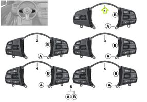 BMW 1 F20 F21 Przełącznik / Przycisk kierownicy 9225710