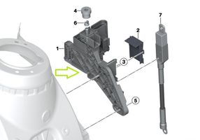 BMW 3 F30 F35 F31 Faisceau câbles positif 9356157