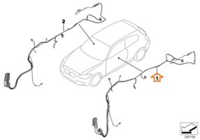 BMW 2 F22 F23 Other wiring loom 61129340980	