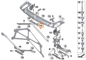 BMW 3 F30 F35 F31 Autres pièces de carrosserie 51747385734