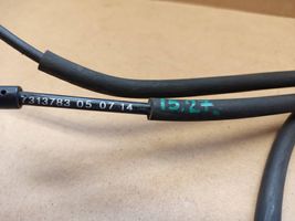 BMW 4 F32 F33 Engine bonnet/hood lock release cable 7313783