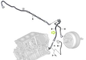 BMW X3 F25 Vakuumo vamzdelis (-ai)/ žarna (-os) 8600882