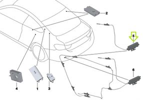 BMW M4 F82 F83 Pystyantennivahvistin 9273671