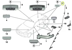 BMW 2 F22 F23 Inne oświetlenie wnętrza kabiny 9280501