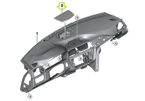 BMW 4 F36 Gran coupe Maskownica centralnego głośnika deski rozdzielczej 9364838