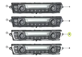 BMW 4 F32 F33 Panel klimatyzacji 9363545