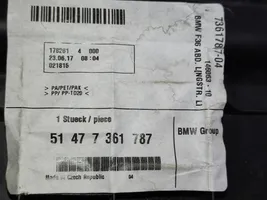 BMW 4 F36 Gran coupe Dolny panel schowka koła zapasowego 7361787