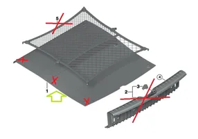 BMW 1 F20 F21 Wykładzina bagażnika 7221879