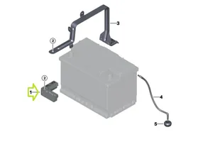 BMW 3 F30 F35 F31 Staffa di montaggio della batteria 7586426