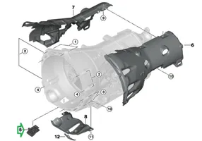 BMW 3 G20 G21 Autres pièces de boîte de vitesses 7591704