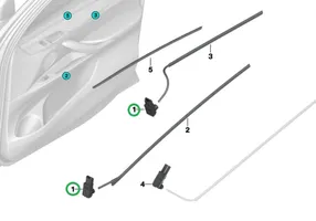 BMW X5 F15 Éclairage intérieur porte avant 6820679