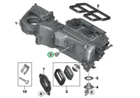 BMW 4 F32 F33 Cita veida gaisa kondicioniera detaļa 9145230