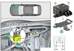 BMW M4 F82 F83 Inne części komory silnika 7853657