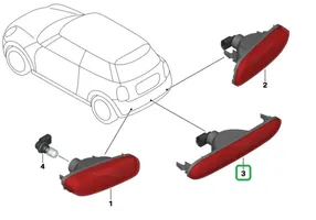 Mini One - Cooper F56 F55 Fendinebbia posteriore 6946904