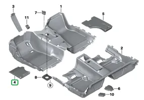 BMW M4 F82 F83 Autres pièces intérieures 7221931