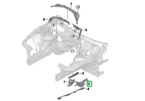 BMW M3 F80 Inne części komory silnika 8055740