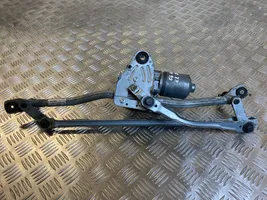 Audi A6 Allroad C6 Tringlerie et moteur d'essuie-glace avant 4F1955119B