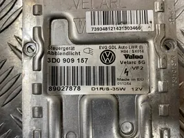 Volkswagen Touareg I Headlight ballast module Xenon 3D0909157