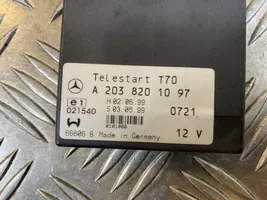 Mercedes-Benz C W203 Sterownik / Moduł sterujący telefonem A2038201097