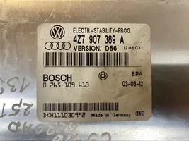 Audi A6 Allroad C5 ESP (stabilumo sistemos) valdymo blokas 4Z7907389A