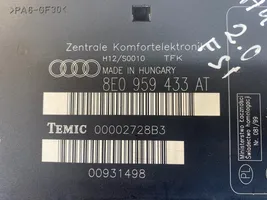 Audi A4 S4 B6 8E 8H Modulo comfort/convenienza 8E0959433AT