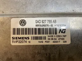 Volkswagen Touareg I Steuergerät Verteilergetriebe 0AD927755AB