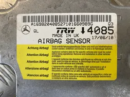 Mercedes-Benz A W169 Centralina/modulo airbag A1698204085