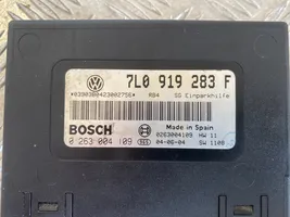 Volkswagen Touareg I Unité de commande, module PDC aide au stationnement 7L0919283F