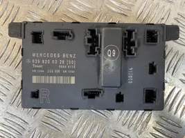 Mercedes-Benz Vito Viano W639 Door control unit/module 6398200326