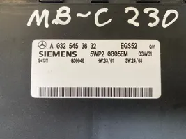 Mercedes-Benz C W203 Module de contrôle de boîte de vitesses ECU A0325453632