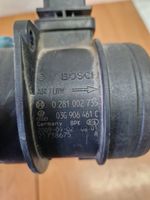 Audi A3 S3 A3 Sportback 8P Mass air flow meter 03G906461C