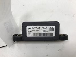 Mercedes-Benz C W204 ESP acceleration yaw rate sensor A0055421218