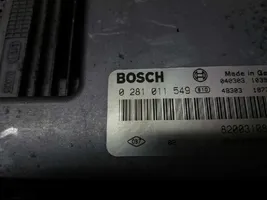 Renault Megane II Sterownik / Moduł ECU 0281011549