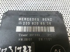 Mercedes-Benz C W203 Autres unités de commande / modules 2038206526